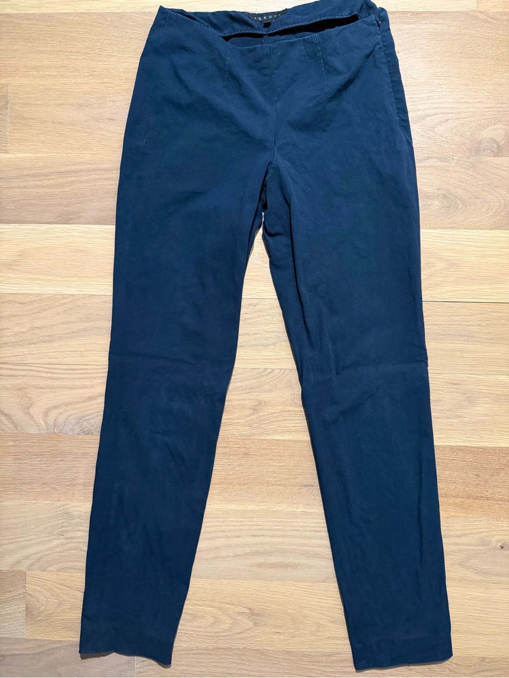 Theory Navy Blue Trousers